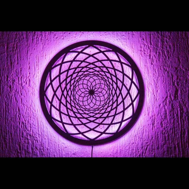 Sacred Geometry Mandala Wall Lamp «Dream Catcher»