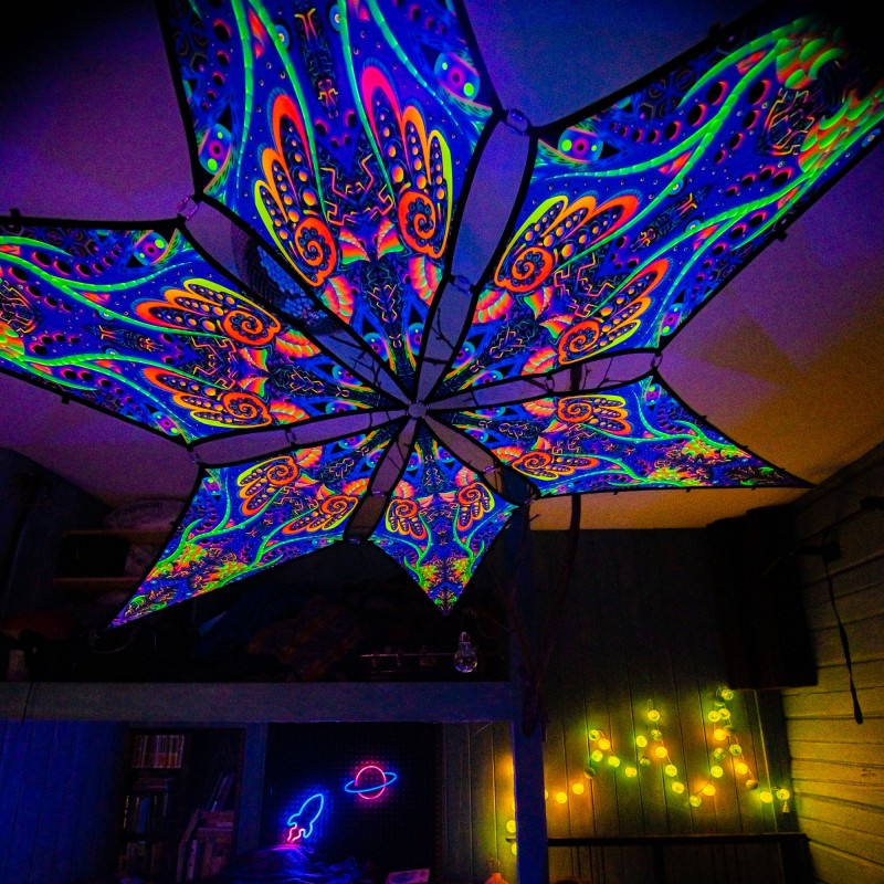 Psychedelic Party Tent “Jungle”