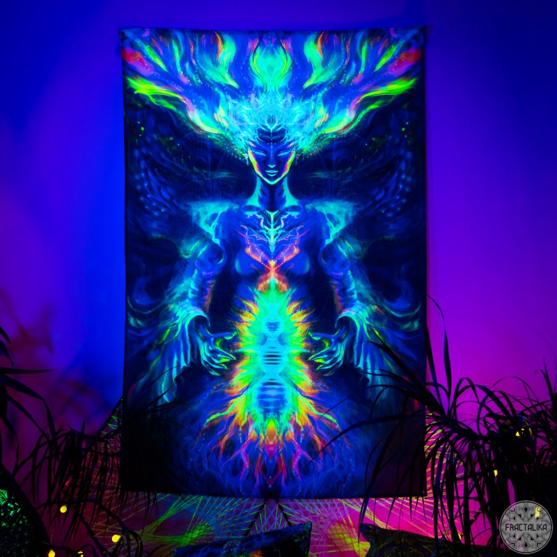 Esoteric Wall Tapestry «DNA Secret»