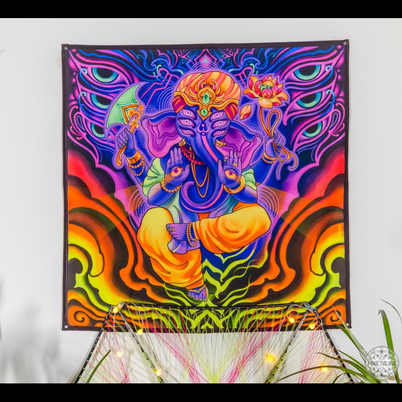 Esoteric UV Painting «Magnificent Ganesh»