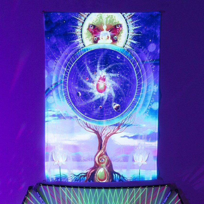 Yoga Meditation Spiritual Home Decor «Tree of Life»