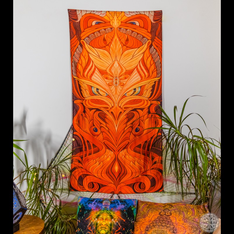 Forest Spiritual UV Backdrop «Sacred Totem»
