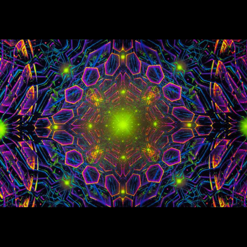 Psychedelic Art UV «Rising Energy»