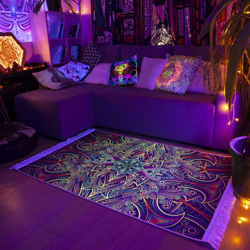 Gypsy Bedroom Deco UV Carpet «Abyss»