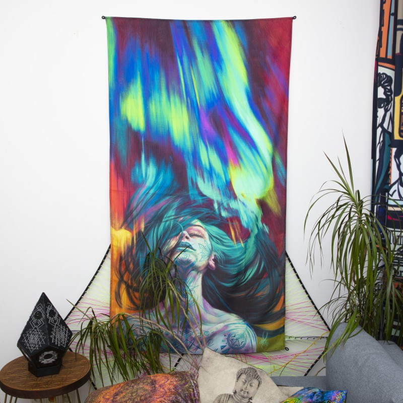 Weaving migraine visions into psychedelic tapestries