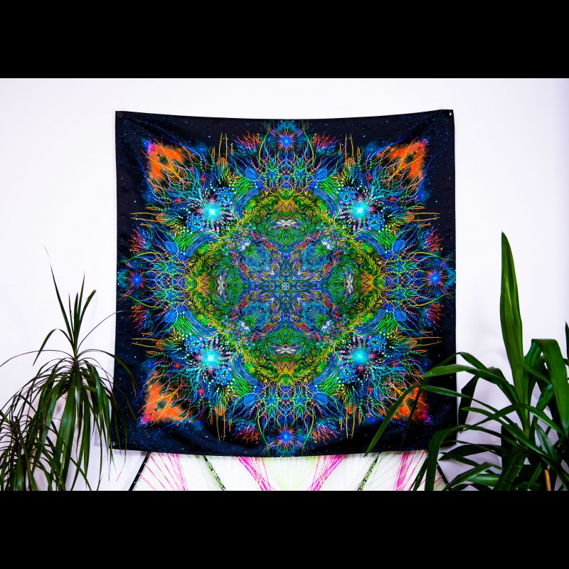 Cosmic Star YOGA MAT, Visionary Art, Psychedelic Fractal, Natural, Flower,  Floral, Pilates, Fitness, DMT Art Design, Rave, Festival -  Canada